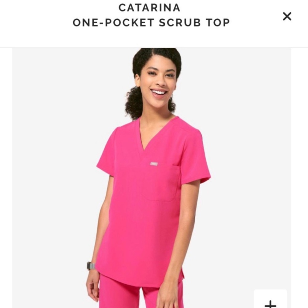 Limited edition hot pink FIG scrubs!